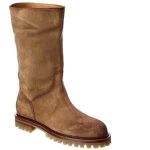 Antonio Maurizi Tall Tube Suede Boot